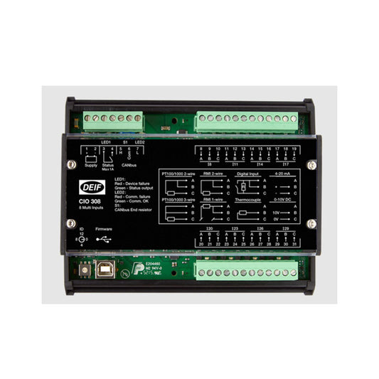 Original DEIF CIO308 Analog Interface Module