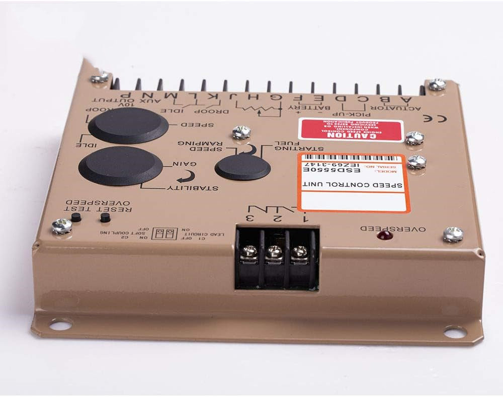 Replace Cummins ESD5550E generator speed control