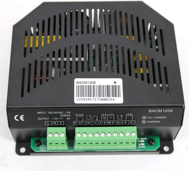 SmartGen BACM1206 (12V6A) Battery Charger