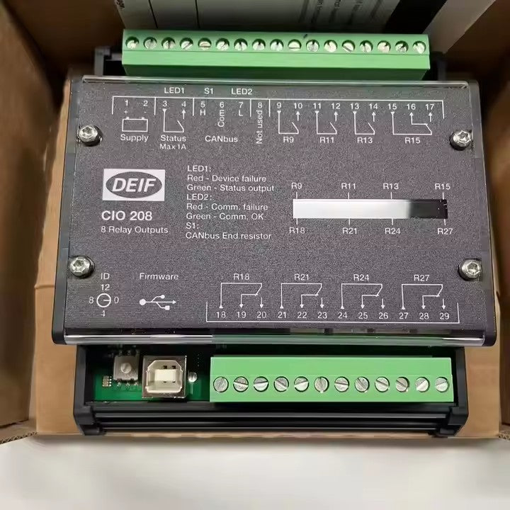 Original DEIF CIO208 Analog Interface Module