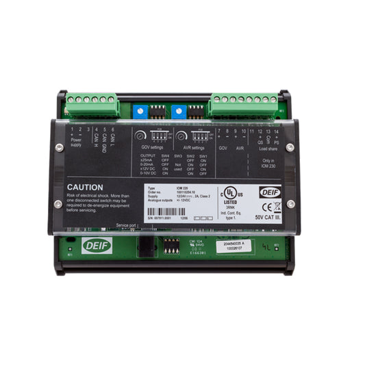 genset controller IOM220