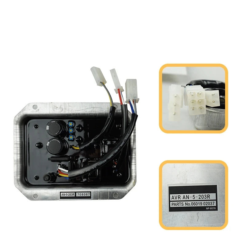 Replace DENYO AN-5-203R generator AVR