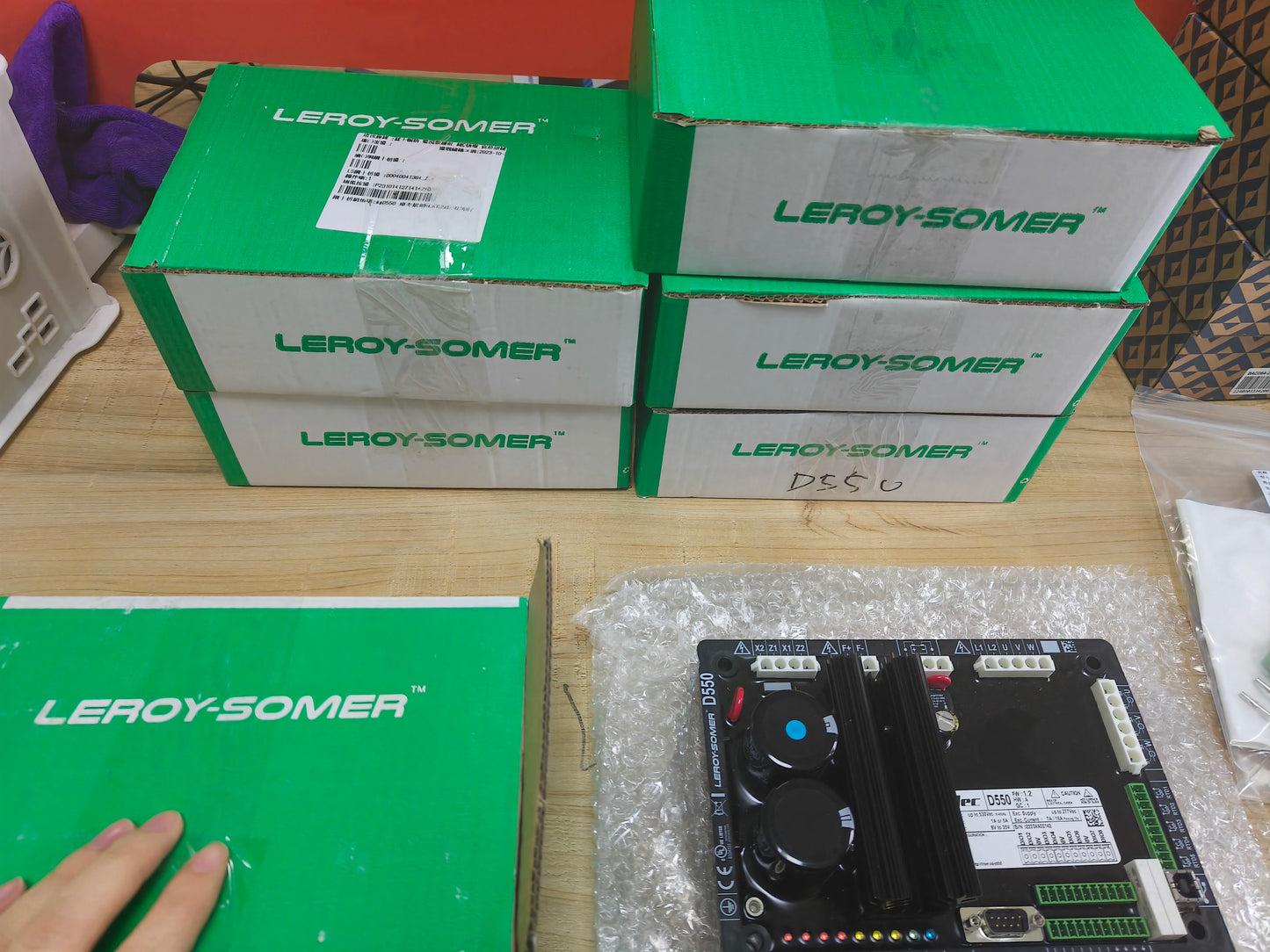 D550 digital avr Leroy-Somer Electric Motors Alternators