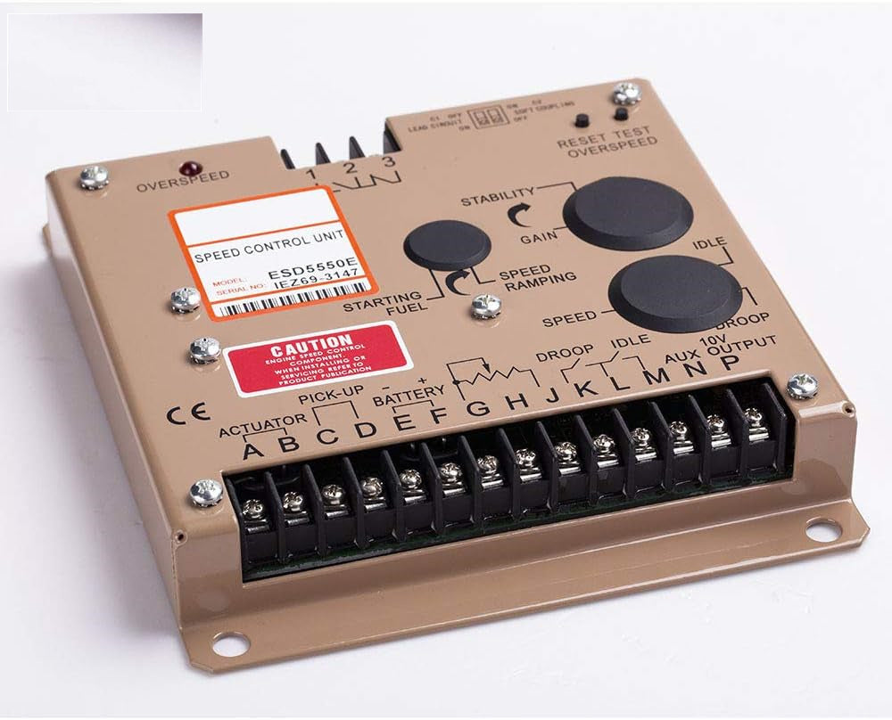 Replace Cummins ESD5550E generator speed control