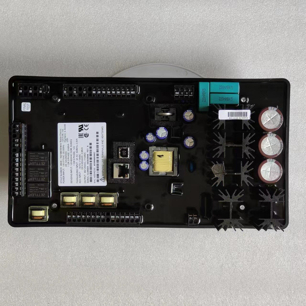 Basler Automatic Voltage Regulator Decs-150 5NS1V1N1S AVR (DECS-150 1NS1V1N1S)