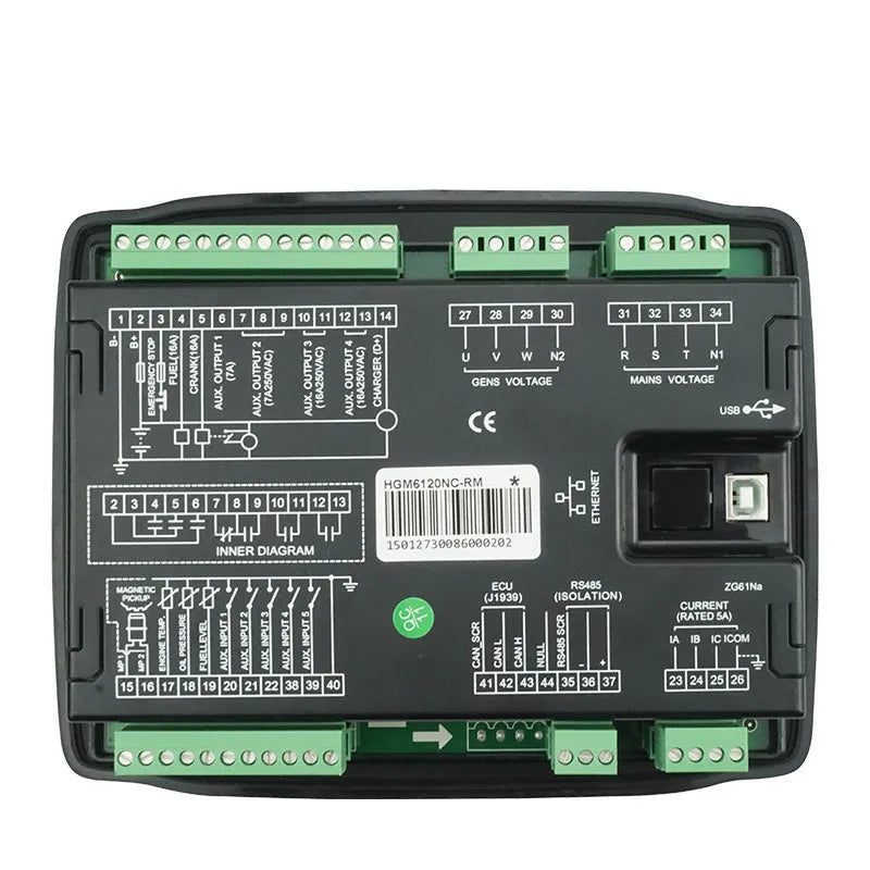 Smartgen Hgm6120NC Generator ATS  Diesel Generator Controller